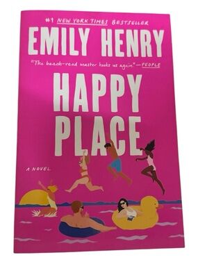 Emily Henry - Happy Place (Pink Paperback)